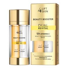 shumee Beauty Booster Dual Revital 12% sérum vitamínu C + revitalizačný krém SPF30+ 2x15ml