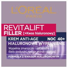 shumee Revitalift Filler [HA] pleťový krém s kyselinou hyalurónovou na noc 50 ml