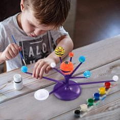 Nobo Kids Slnečný systém 3D LED planéty DIY projektor