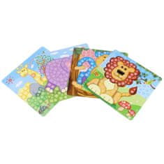 Nobo Kids Creative Foam Mosaic Safari Scrapbook