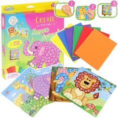 Nobo Kids Creative Foam Mosaic Safari Scrapbook