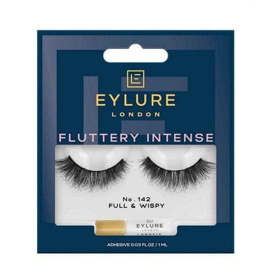 shumee Umelé riasy Fluttery Intense Lashes s efektom dvojitého objemu lepidla č. 142