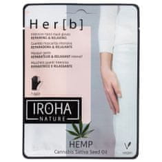 shumee Oprava &amp; Relaxing Hand &amp; Nail Mask opravná a relaxačná plátová maska na ruky a nechty Cannabis 2x8g