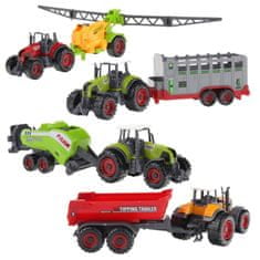 Nobo Kids Poľnohospodárska technika Set Traktor Príves Balík