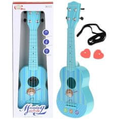 Nobo Kids Ukulele gitara pre deti Modrá hracia kocka