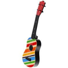 Nobo Kids Ukulele gitarový nástroj pre deti - pruhovaný