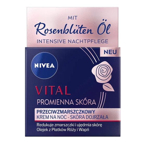 shumee Vital Radiant Skin nočný krém proti vráskam 50 ml