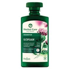 shumee Herbal Care Lopúch šampón pre mastné vlasy pri korienkoch a suché pri končekoch 330 ml