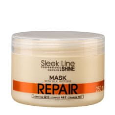 shumee Sleek Line Repair Mask maska s hodvábom pre poškodené vlasy 250 ml