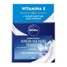 shumee 24H Moisturization + Regeneration hydratačný nočný krém pre normálnu a zmiešanú pleť 50 ml