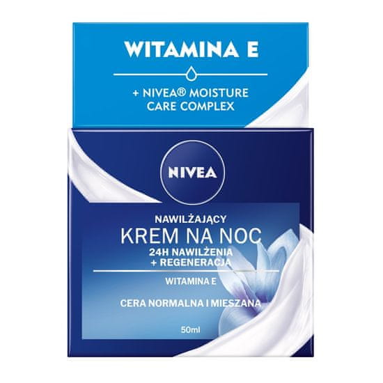 shumee 24H Moisturization + Regeneration hydratačný nočný krém pre normálnu a zmiešanú pleť 50 ml