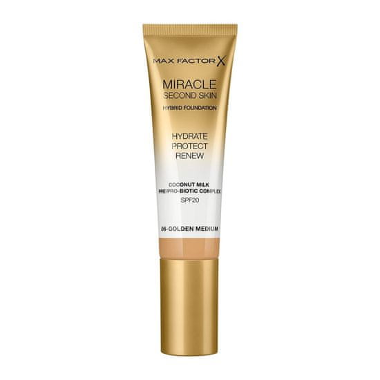 shumee Miracle Second Skin Hybrid Foundation hydratačný základ s filtrom 06 Golden Medium 30ml