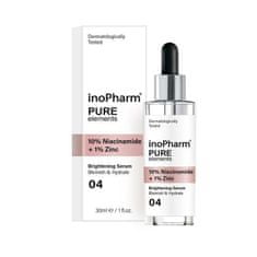 shumee Pure Elements 10 % niacinamid + 1 % zinok rozjasňujúce sérum na tvár s 10 % niacínamidu a 1 % zinku 30 ml