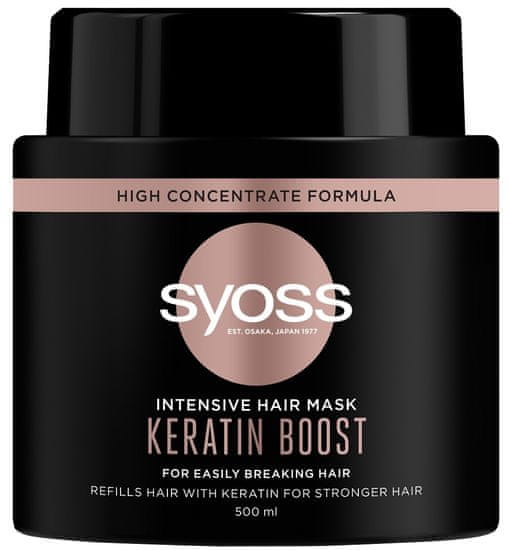 shumee Intensive Hair Mask Keratin Boost intenzívne regeneračná maska pre veľmi lámavé vlasy 500ml