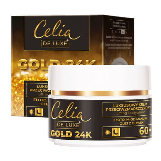 shumee De Luxe Gold 24K nočný krém na tvár 60+ 50ml