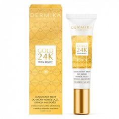 shumee Luxusný zlatý 24K Total Benefit luxusný krém na pokožku okolo očí Essence of youth 15ml