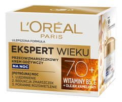 shumee Age Expert 70+ vyživujúci nočný krém proti vráskam 50 ml