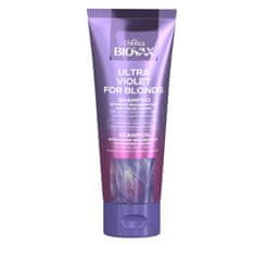 shumee Ultra Violet intenzívne regeneračný tónovací šampón pre blond a šedivé vlasy 200ml