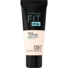 shumee Fit Me Matte &amp; Poreless Foundation zmatňujúci make-up na tvár 097 Natural Porcelain 30 ml