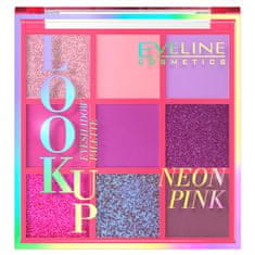 shumee Look Up paletka 9 očných tieňov Neon Pink 10,8g