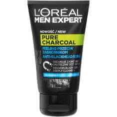 shumee Men Expert Pure Charcoal peeling na tvár proti čiernym bodkám 100 ml