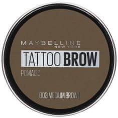 shumee Tattoo Brow Pomáda pomáda na obočie 003 Stredne hnedá 3,5ml