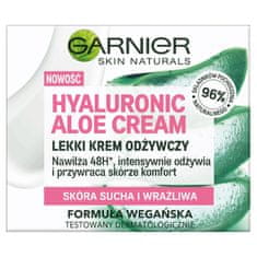 shumee Hyaluronic Aloe Cream ľahký výživný krém pre suchú a citlivú pleť 50ml