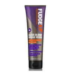 shumee Clean Blonde Damage Rewind Violet-Toning Shampoo regeneračný a tónovací šampón pre blond vlasy 250 ml