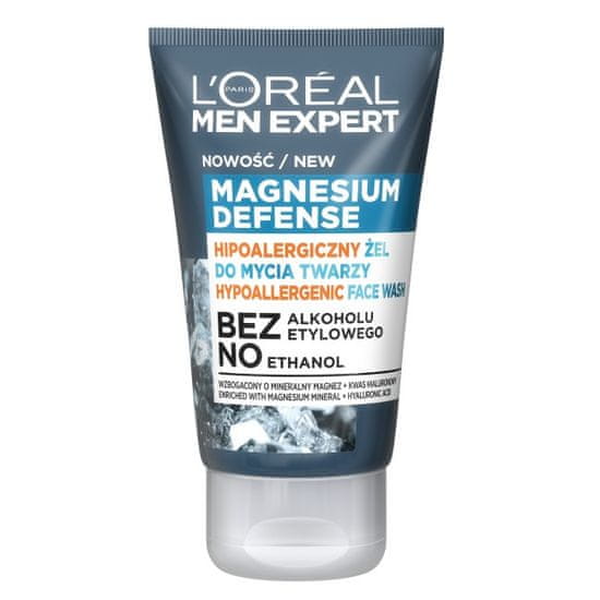 shumee Men Expert Magnesium Defense hypoalergénny gél na umývanie tváre 100 ml