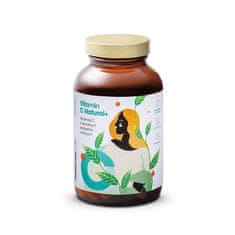 shumee Vitamín C Natural + vitamín C z prírodných rastlinných extraktov doplnok stravy 120 kapsúl