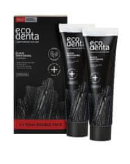 shumee Black Whitening Toothpaste čierna bieliaca zubná pasta s dreveným uhlím 2x100ml