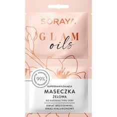 shumee Glam Oils super hydratačná gélová maska pre všetky typy pleti 2x5ml