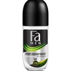 shumee Men Sport Energy Boost 72h roll-on antiperspirant s energizujúcou zelenou vôňou 50 ml