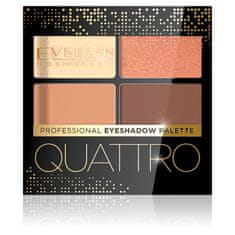 shumee Quattro Professional Eyeshadow Palette paletka očných tieňov 01 3,2g