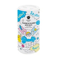 shumee Kids Foaming & Colored Bath Salts penivá soľ do kúpeľa pre deti Modrá 250g