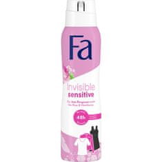 shumee Invisible Sensitive 48h antiperspirant v spreji s vôňou ruže a hlohu 150ml