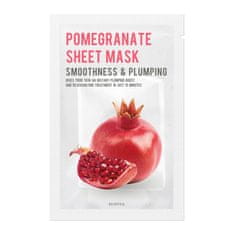 shumee Pomegranate Sheet Mask spevňujúca a vyhladzujúca maska s granátovým jablkom 22ml