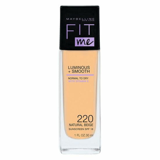 shumee Fit Me Luminous + Smooth Foundation rozjasňujúci podklad na tvár 220 Natural Beige 30 ml