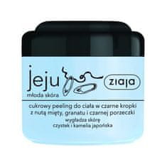 shumee Jeju cukrový telový peeling s čiernymi bodkami 200 ml