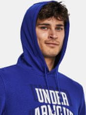 Under Armour Mikina UA Rival Terry Graphic HD-BLU XXL