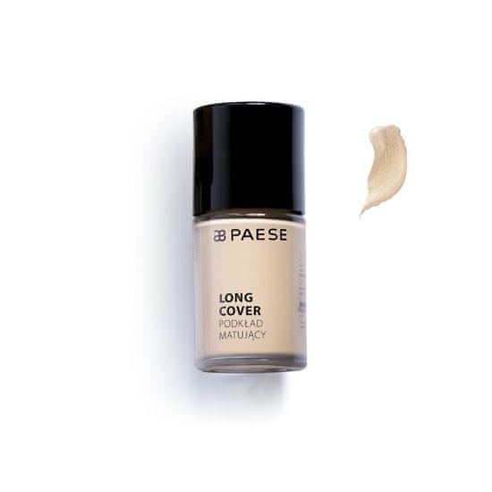 shumee Long Cover Foundation zmatňujúci základ pre mastnú a zmiešanú pleť 02M Light Beige 30 ml