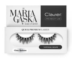 shumee Pruhované mihalnice Quick Premium Lashes Glam Madame 829