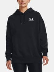 Under Armour Mikina Essential Flc OS Hoodie-BLK XXL