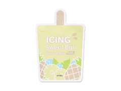 shumee Icing Sweet Bar Sheet Mask vyhladzujúca a hydratačná ananásová maska 21g