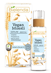 shumee Vegan Muesli Moisturizing Serum hydratačné sérum pre suchú pleť. dehydratovaný a citlivý na deň a noc 30ml