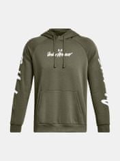 Under Armour Mikina UA Rival Fleece Graphic HD-GRN S