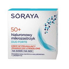 shumee Hyaluronic Microinjection Duo Forte 50+ krém na vyplnenie vrások fixovaný na deň a noc 50 ml