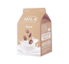 shumee Coffee Milk One-Pack spevňujúci plátová maska Káva 20g