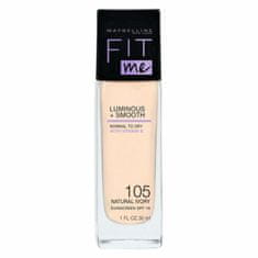 shumee Fit Me Luminous + Smooth Foundation rozjasňujúci podklad na tvár 105 Natural Ivory 30 ml