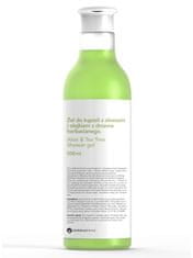 shumee Aloe & Sprchový gél Tea Tree do kúpeľa s aloe a čajovníkovým olejom 500 ml